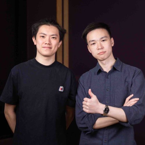 Bryan with Samson student